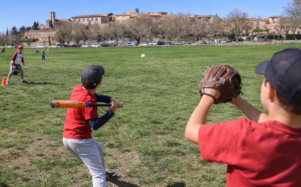 Jeunes et sport au village